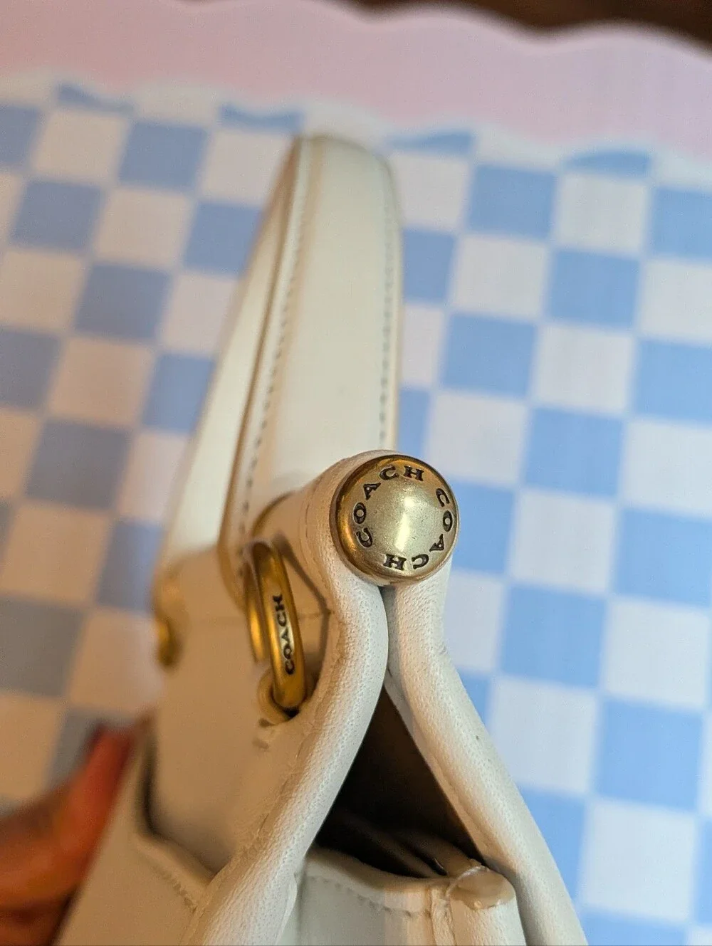Coach Willis Top Handle 18 - Chalk